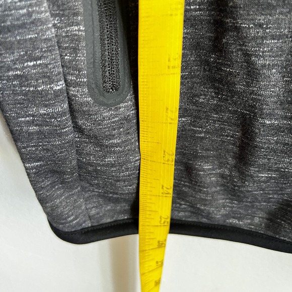 Uniqlo Hoodie Mens S Dark Gray Ultra Stretch Dry Sweat Full Zip Pockets 180711 - Picture 6 of 7